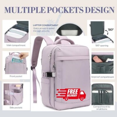 Yankony Easyjet Cabin Bags 45x36x25 Underseat Large Travel