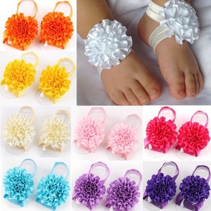 baby ribbon sandals