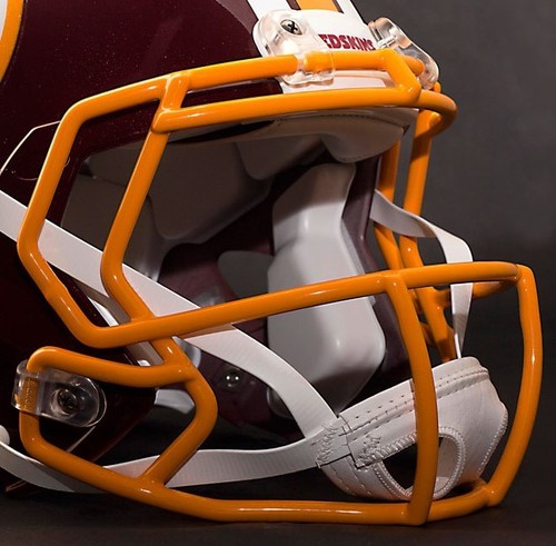 WASHINGTON REDSKINS Riddell Speed Football Helmet Facemask (Odell Beckham Jr.) - Picture 2 of 4