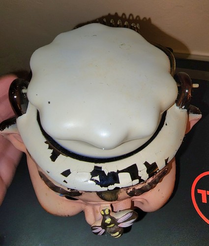 Vintage 1950s Tilso 'Bee on Chef's Face' Pottery/Ceramics - Set of 7 - Picture 20 of 22