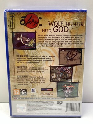 Jeu Okami PS2 - Version PAL UK - Neuf Scellé D'origine !