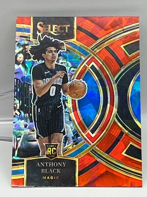 2023-24 Panini Select Premier Level RC #113 Anthony Black - Red Cracked Ice
