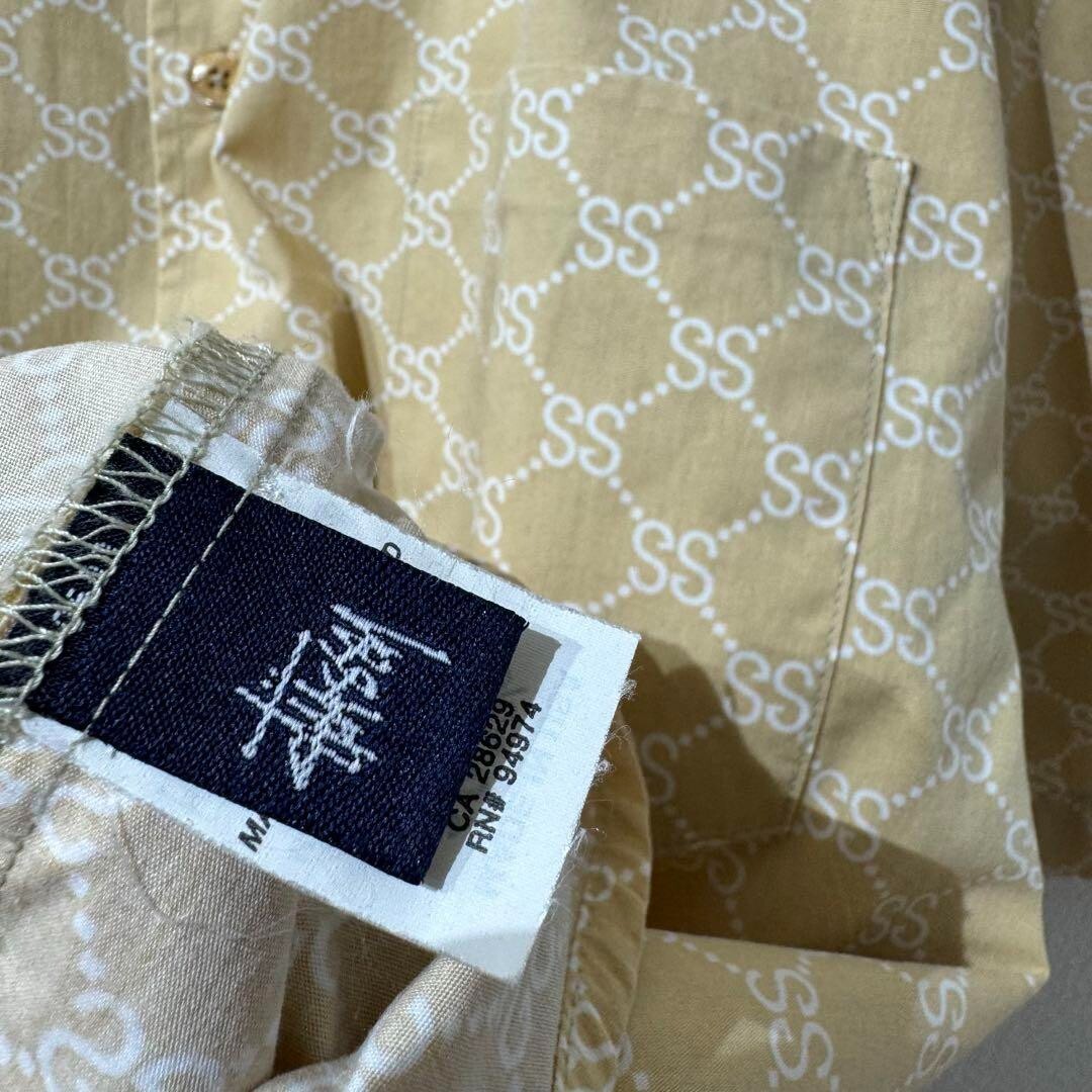 Rare] Excellent Vintage Old Stussy Gucci Monogram Shirt