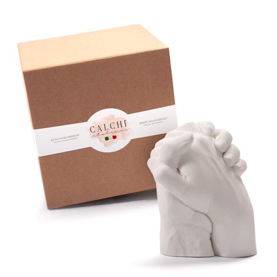   Premium Handabdruck Set für Paare Professionelle und Made in Italy Alginat ...