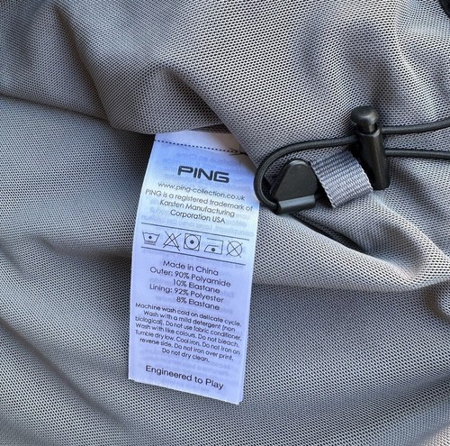 Ping Jacket Mens Sensor Warm Long Sleeve Black Full Zip Sz Med - Picture 8 of 11