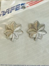 US Military Issue Lt Col Spec Lieutenant Colonel AR/AF Pins AAFES Badges Genuine