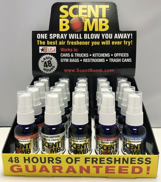 5 Assorted Strong Scent Bomb Air Freshener 100 High Concentrated 1 Oz