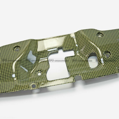For Civic FK8 2017+ Yellow-Kev Carbon Cooling Slam Panel Radiator Cover Bodykits - Bild 5 von 11