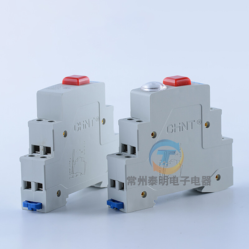 Rail Mounting Switch Push Button Switches Momentary NO / NC Red Green 230V 16A View 3