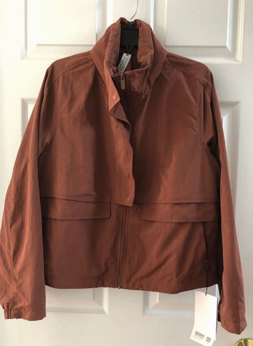 NWT Lululemon Always Effortless Jacket Size 8 Ancient Copper NWT Lululemon Always Effortless Jacket Size 8 Ancient Copper