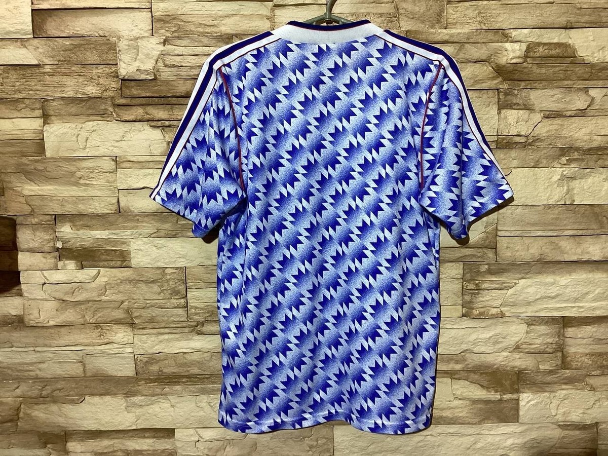 MANCHESTER UNITED 1990 1991 1992 Away Football Shirt Soccer Jersey