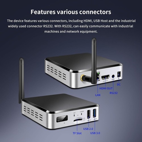 Android 11 Smart TV Box 4K, HDMI-in Digital Signage Player, Mini PC WiFi - Picture 2 of 9