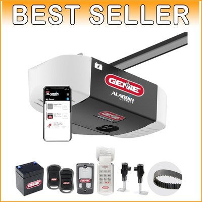 Smartphone-Controlled Garage Door Opener with Easy Install & Safety Features