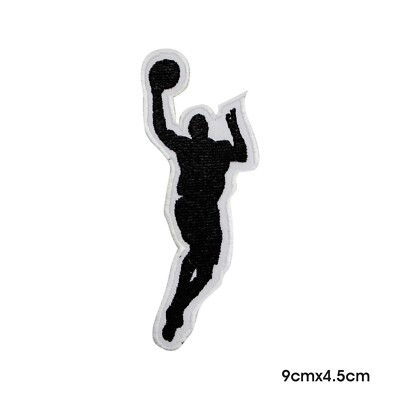 Écusson De Broderie De Marque LOGO De L'équipe De Basket-ball Américaine Presse à Chaud Logo De Club De Basket-ball De Sport Patchs à Repasser Pour Maillot De Basket-ball - Foto 5