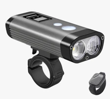 Ravemen PR1600 USB Rechargeable Dual Beam Bicycle Head Light w/Remote 1600 Lumen