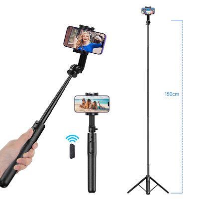 APEXEL 60  Extendable Selfie Stick Tripod Wireless Remote for iPhone Andorid
