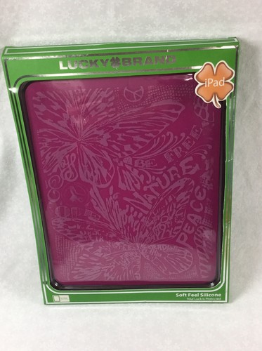 IPAD silocone protector Lucky Brand Purple Pink. Peace, Nature, Butterfly - Picture 2 of 7