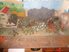 Painted 1/32 plastic Boxer rebellion Chinese and Europeans