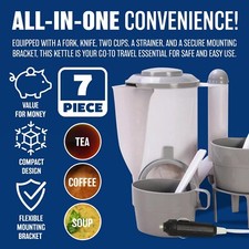 12V CAR VAN MOTORHOME CAMPING TRAVEL KETTLE JUG CARAVAN CIGARETTE SOCKET NEW