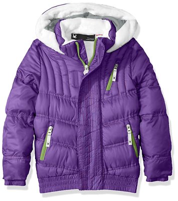 Spyder Kids Bitsy Sybil Puffy Jacket, Ski Snowboarding Jacket, Size 4 Girls, NWT