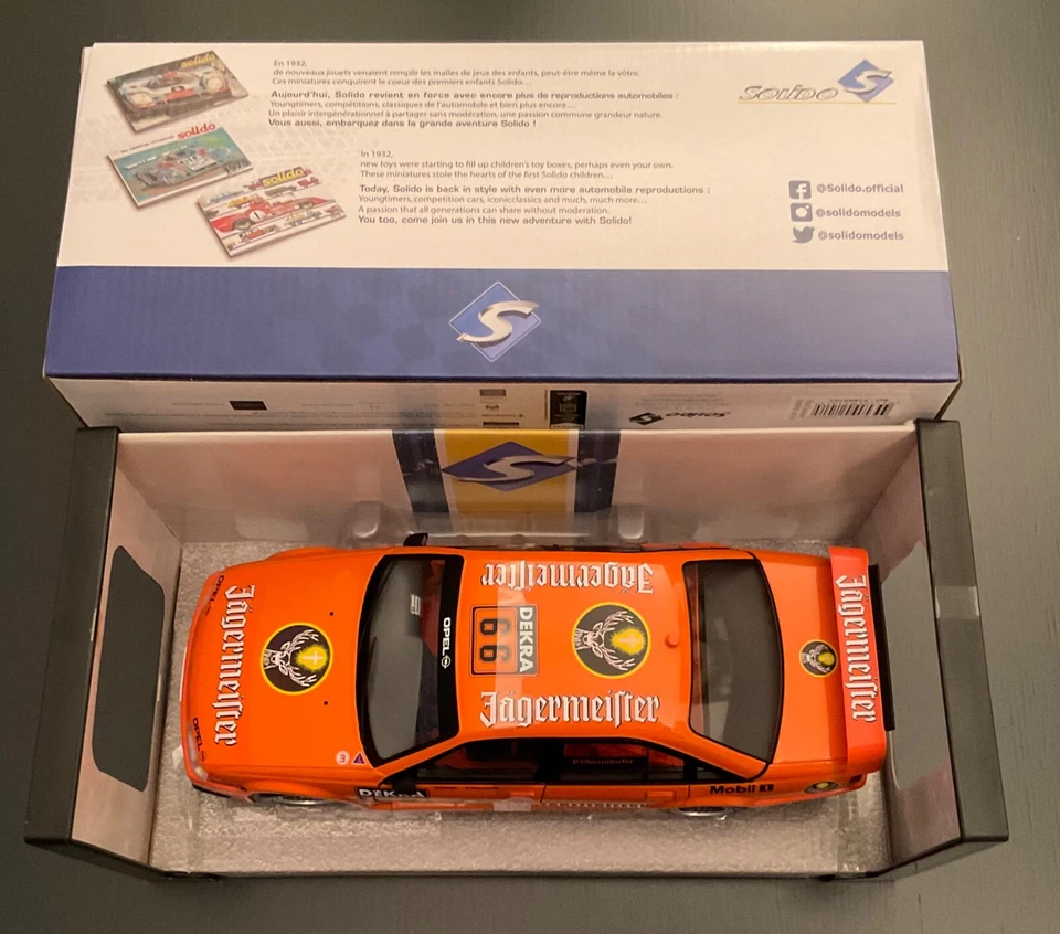 Opel Omega Evo 500 n.66 DTM 1991 1/18 Solido - Immagine 4 di 4