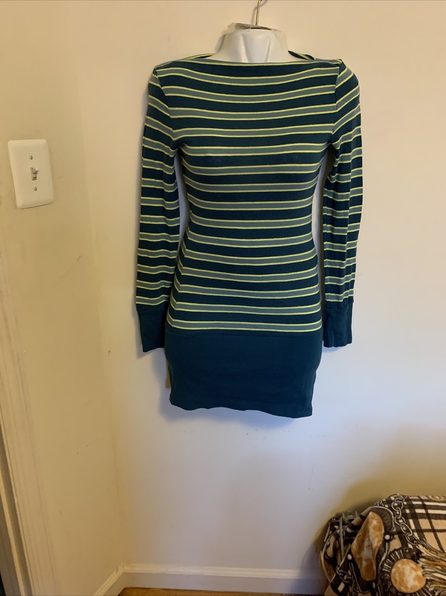 free people green sweater dress Free People Blair Sweater Mini - Green