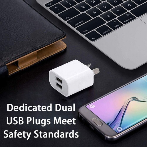 Dual USB Wall Charger Universal Port 5V AC Power Adapter For Iphone Samsung Au - Picture 11 of 15