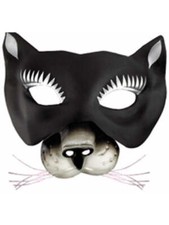 Black Cat Animal Mask