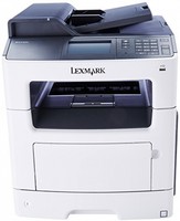 Lexmark Mx410de Monochrome All-in One Laser Printer, Scan, Copy, Network Ready, Lexmark Mx410de Monochrome All-in One Laser Printer, Scan, Copy, Network Ready,