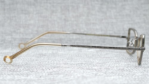 Cat Eye Matel Eyeglass Frames Lightweight Vintage Hand-made Glasses Unisex Weird - Picture 20 of 42