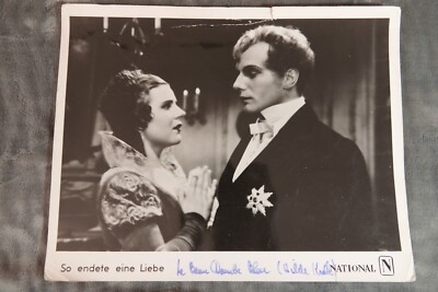 Die schöne blaue Donau / Hilde Krahl seltenes Foto Kino Lobbykarte 1954