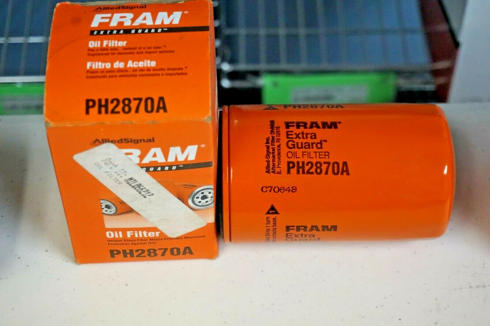 Fram PH2870A - cross reference oil filters | oilfilter-crossreference.com