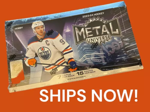 2023-24 Upper Deck Skybox Metal Universe Hockey Hobby Box - IN HAND SHIPS NOW!