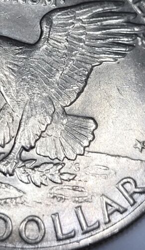 1972-D Eisenhower Dollar (DD) Reverse, Die Breaks In Wings. - Picture 14 of 23