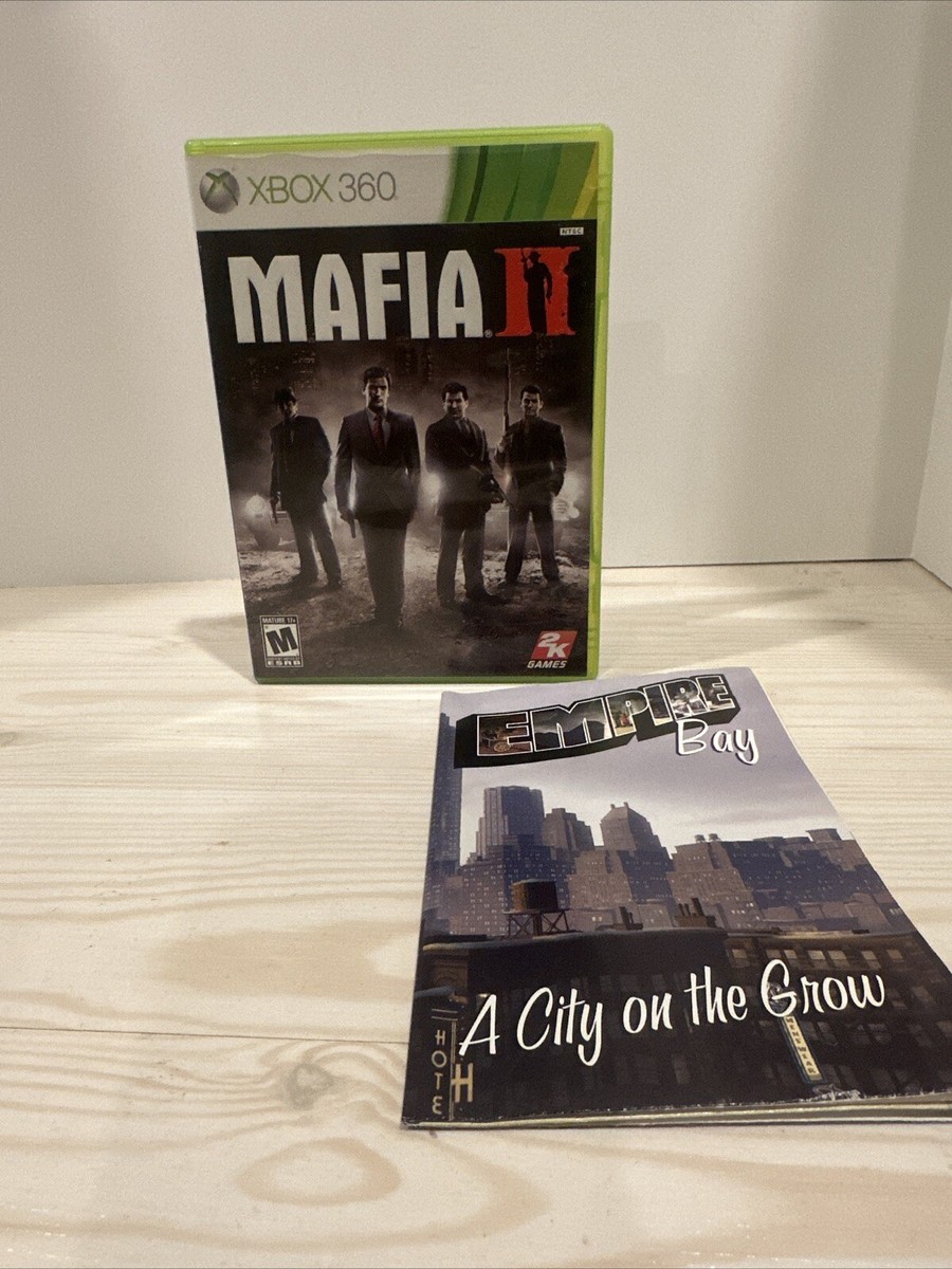 MAFIA II (2) (Microsoft Xbox 360, 2010) Case, Disc, Tested