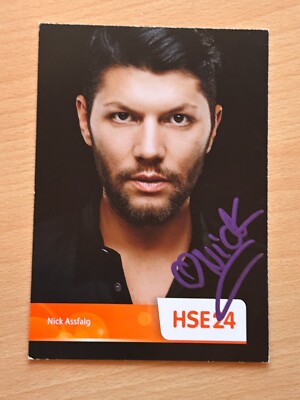 Nick Assfalg - HSE24 - Autogrammkarte original signiert - #29869