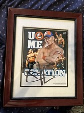 JOHN CENA AUTOGRAPH SIGNED PHOTO FRAMED MATTED WWE WRESTLING FRAMED