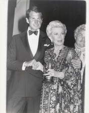 LANA TURNER-ORIGINAL PHOTO-CANDID-GREG DECUIRE STAMP-GEORGE HAMILTON
