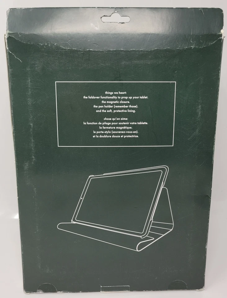 Kate Spade Envelope Folio Case for iPad Pro 11" 2nd / 1st Gen 2018 & 2020, Black - Image 3 of 4