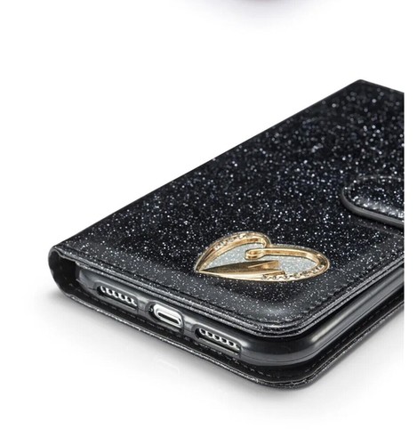 Bling Glitter Wallet Case For Samsung S25 Ultra S23 S22 S21 S20 S24 A14 A52 A16 - Picture 25 of 54