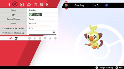 Shiny Grookey/Scorbunny/Sobble Starters Pack HA 6IV - Pokemon Sword/Shield