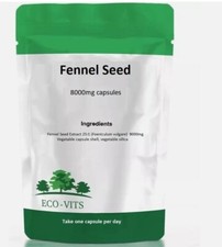 Fennel Seed 8000mg Capsules – Digestive Health & Natural Detox