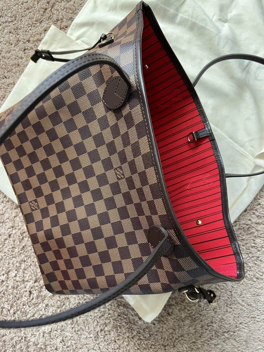 Used Louis Vuitton Neverfull Damier