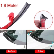 1.8m Car Windshield Roof Noise Insulation Seal Rubber Strip Sticker Sealing Trim
