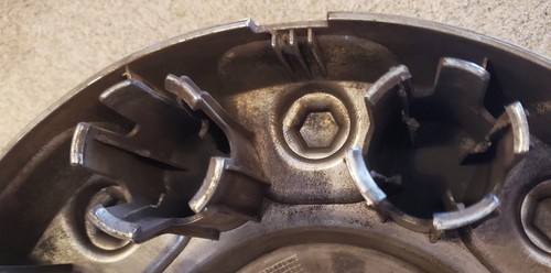 19-25 Dodge Ram 2500 3500 Dually Chrome FRONT Wheel Center Cap Hubcap 6MP52TRMAB - Picture 9 of 14
