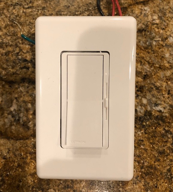 LUTRON DIVA Decora DV603PWH White Incandescent Halogen Dimmer 3Way