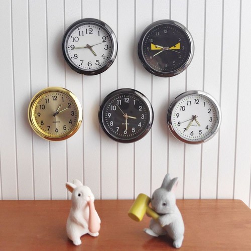 Mini Cassical Bell 1:12 Scale Doll House Clock 1/6 Dollhouse Decoration