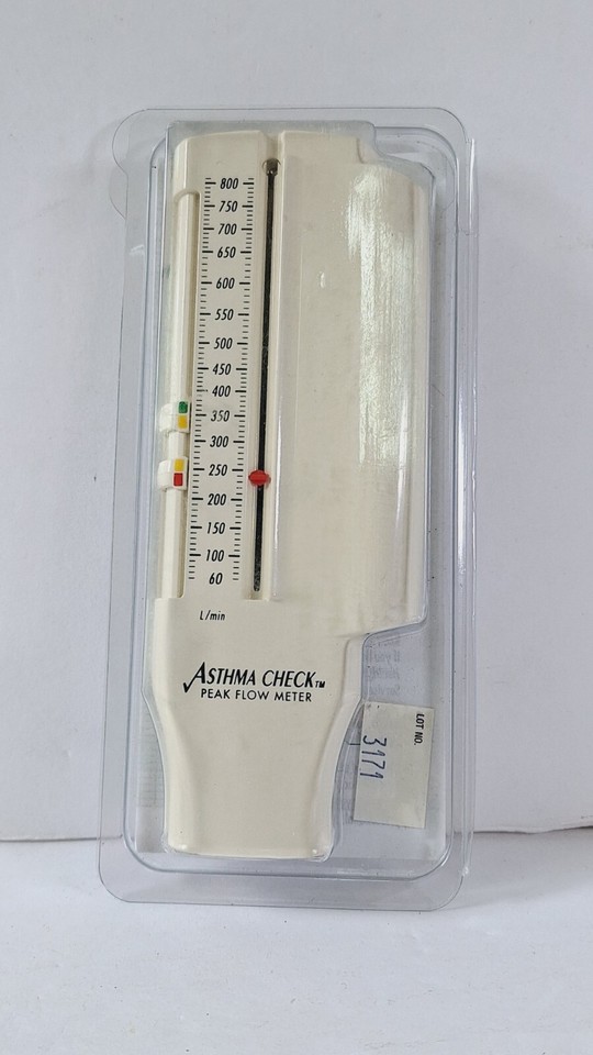Respironics Asthma Check Peak Flow Meter Precise Management for Asthma Care eBay