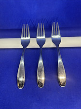 Oneida STAFFORD Stainless 18/10 Dinner Forks Mirror Silverware Flatware Lot 3