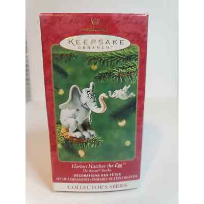 Horton Hatches the Egg Dr. Seuss Series #3 Hallmark Keepsake Ornament 2001